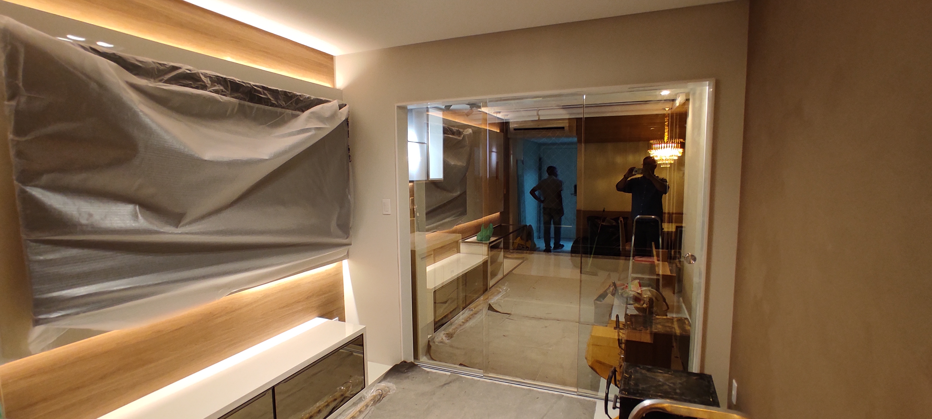 Obra em andamento